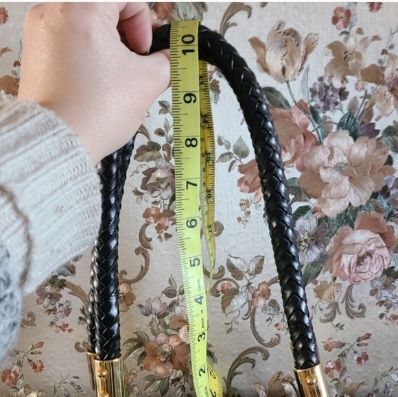 Rare Michael Kors Black Handbag Shoulderbag Tote - Picture 16 of 16